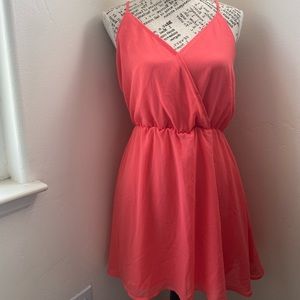 Coral Summer Dress
